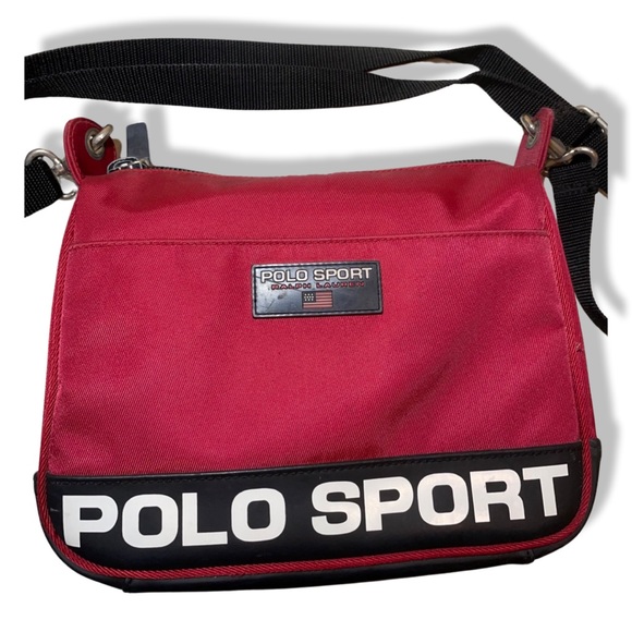 Vintage 90s Polo Sport Cross Body Messenger Bag - Picture 3 of 4
